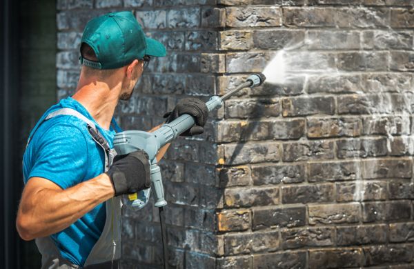 Brick Wall Washing in Sparks