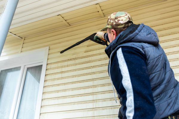 Vinyl Siding Pressure Cleaning in Sparks