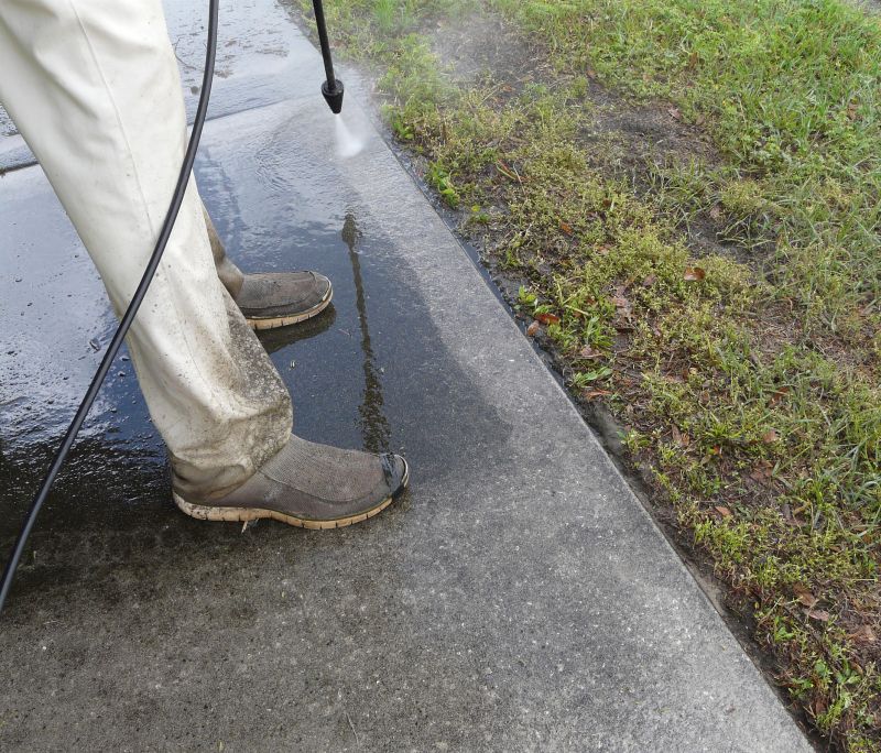 Garage Floor Power Washing